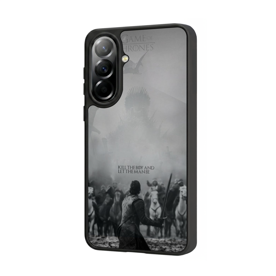 Samsung Galaxy A37 Uyumlu GameOfThrones Tasarımlı Glossy Premium Kılıf