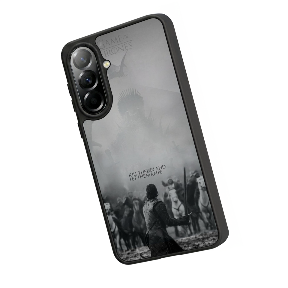 Samsung Galaxy A37 Uyumlu GameOfThrones Tasarımlı Glossy Premium Kılıf