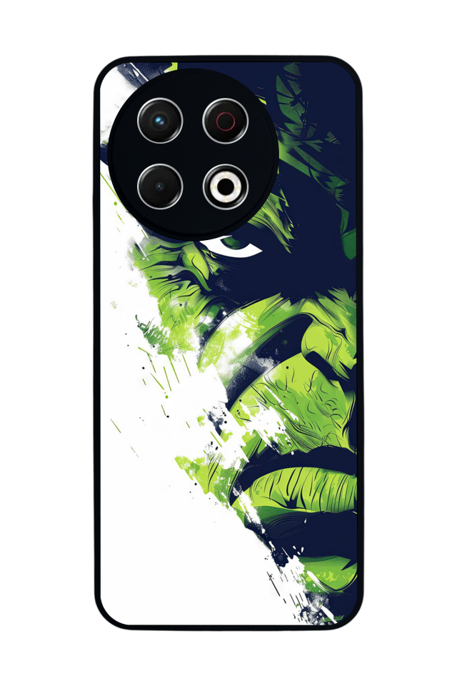 Tecno Spark 30 Pro Uyumlu Hulk Tasarımlı Glossy Premium Kılıf