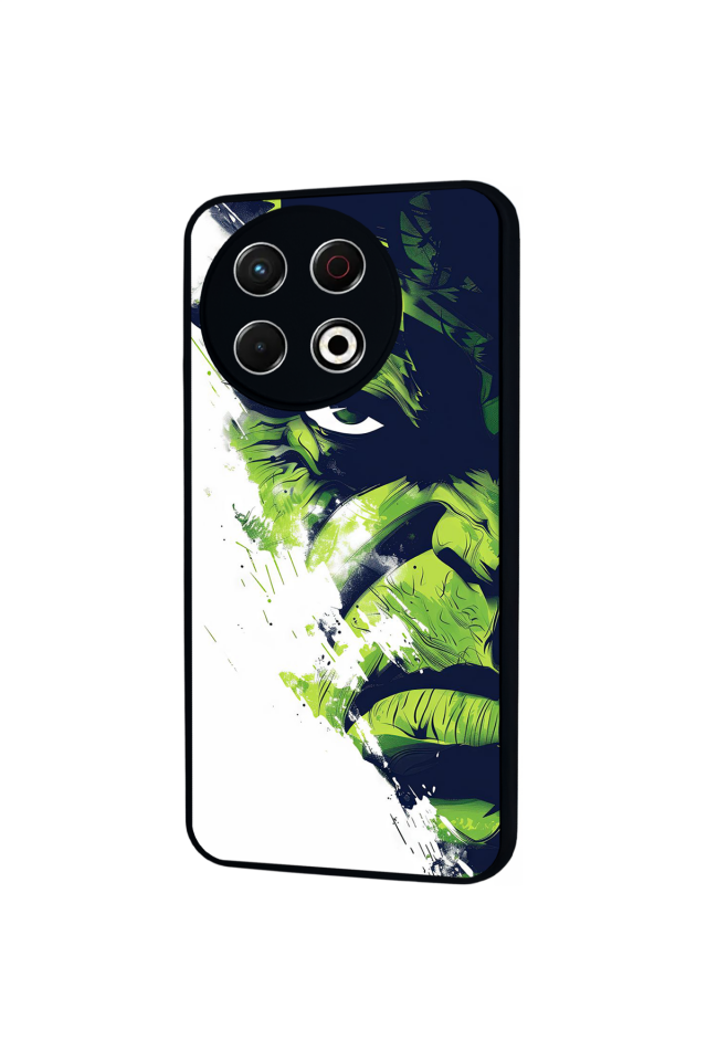 Tecno Spark 30 Pro Uyumlu Hulk Tasarımlı Glossy Premium Kılıf