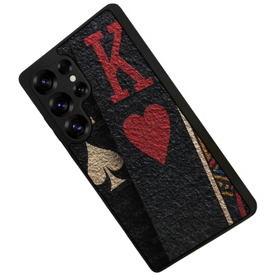 Samsung Galaxy S25 Ultra Uyumlu Kart Tasarımlı Glossy Premium Kılıf