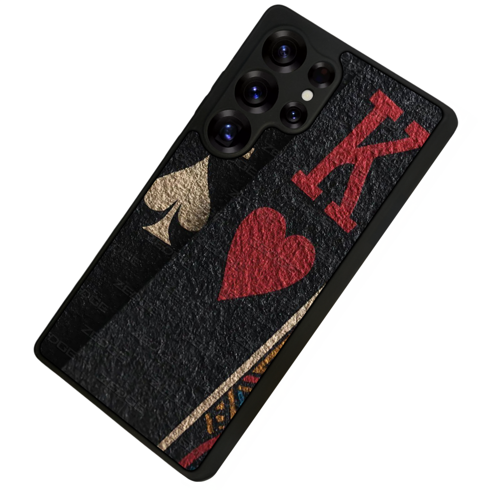 Samsung Galaxy S25 Ultra Uyumlu Kart Tasarımlı Glossy Premium Kılıf