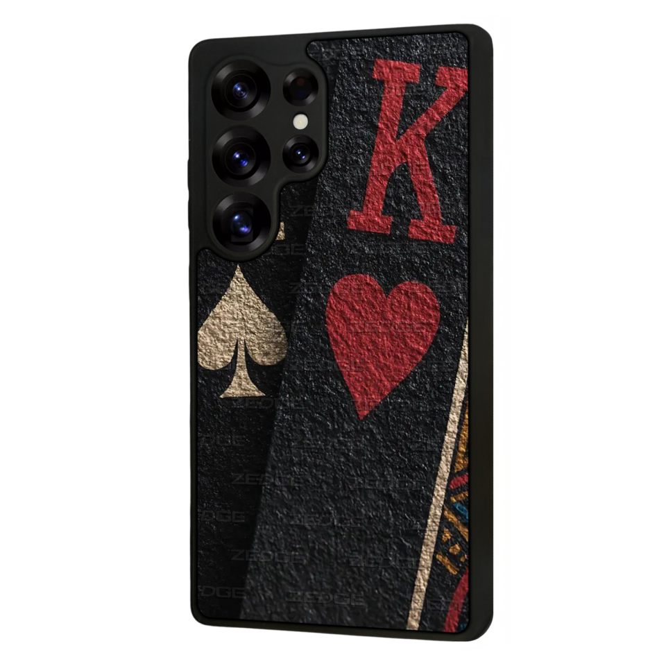 Samsung Galaxy S25 Ultra Uyumlu Kart Tasarımlı Glossy Premium Kılıf