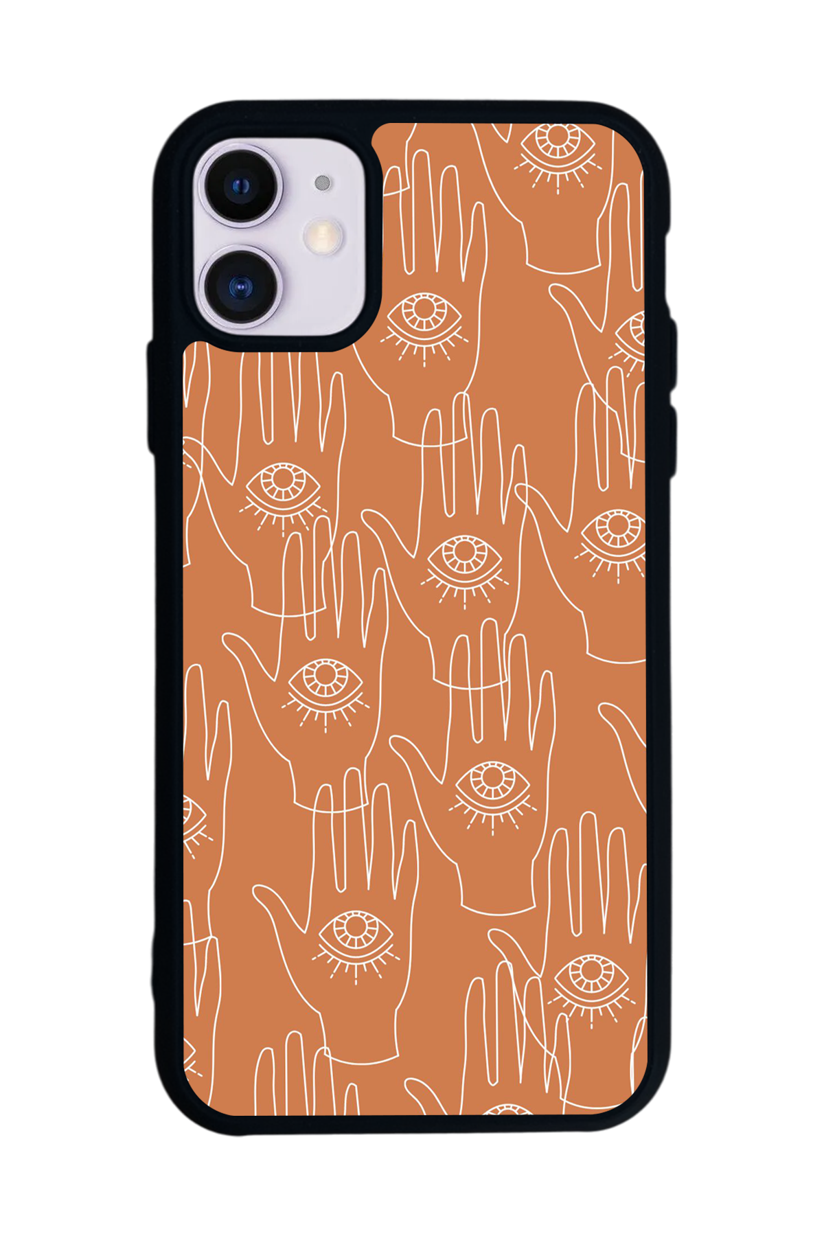 iPhone 11 Uyumlu Line Art Tasarımlı Glossy Premium Kılıf