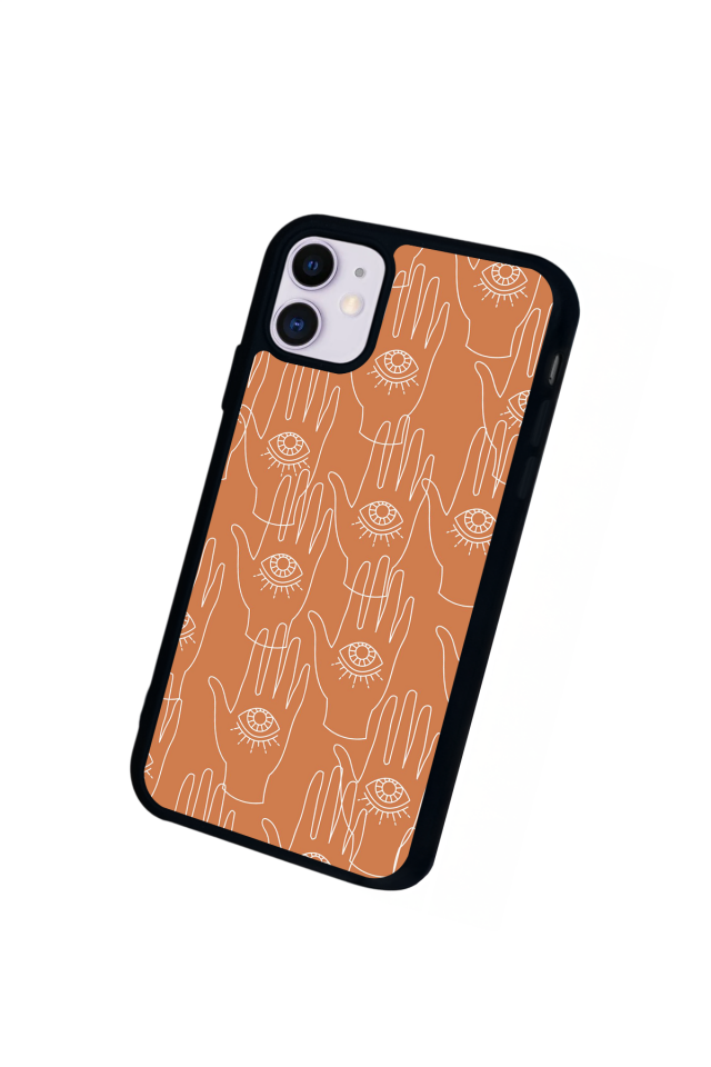 iPhone 11 Uyumlu Line Art Tasarımlı Glossy Premium Kılıf