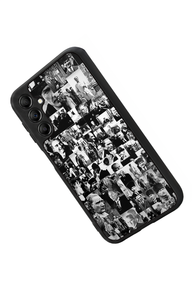 Samsung Galaxy A14 Uyumlu Mustafa Kemal Ataturk Tasarımlı Glossy Premium Kılıf