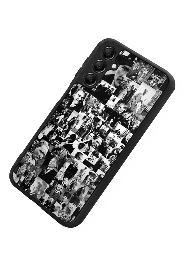 Samsung Galaxy A14 Uyumlu Mustafa Kemal Ataturk Tasarımlı Glossy Premium Kılıf