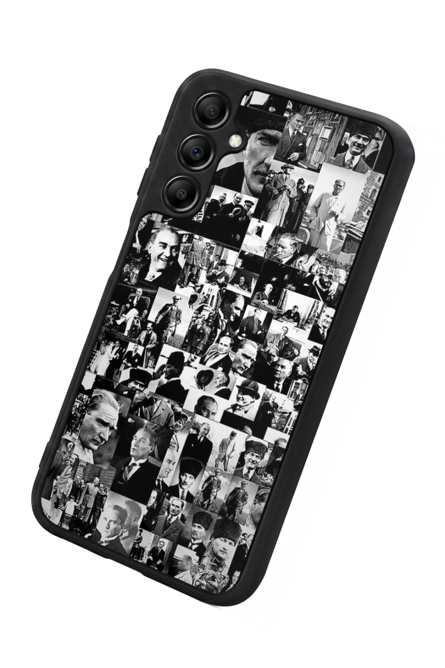 Samsung Galaxy A14 Uyumlu Mustafa Kemal Ataturk Tasarımlı Glossy Premium Kılıf
