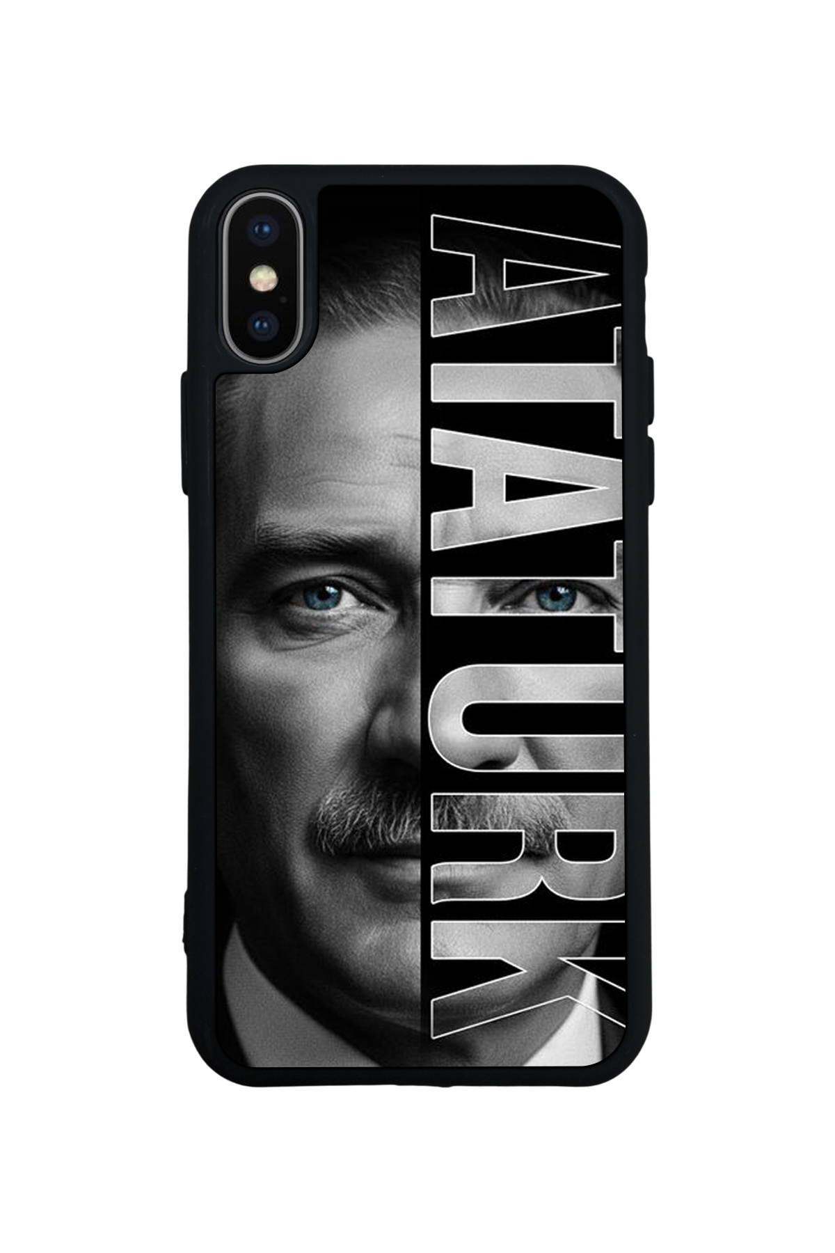 iPhone XS Max Uyumlu Mustafa Kemal Ataturk Tasarımlı Glossy Premium Kılıf