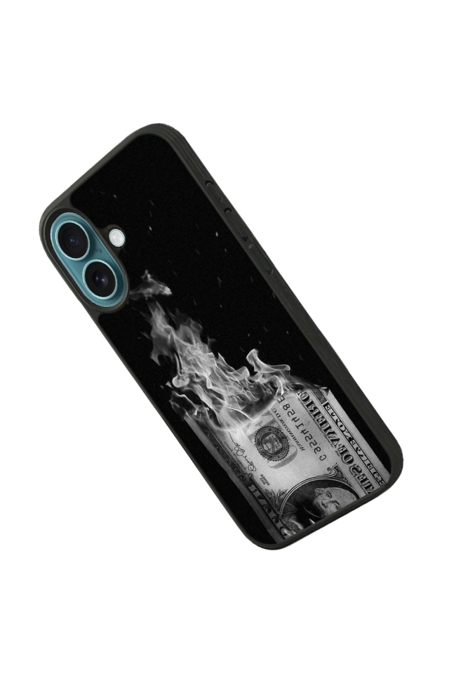 iPhone 16 Uyumlu Para Tasarımlı Glossy Premium Kılıf