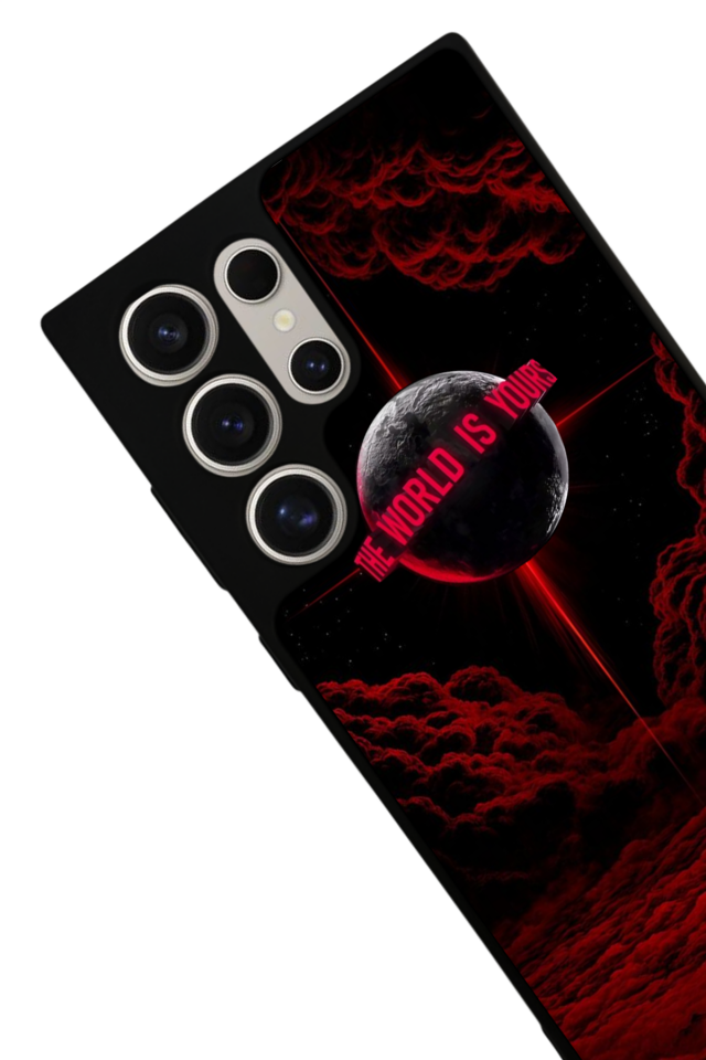 Samsung Galaxy S23 Ultra Uyumlu Scarface Tasarımlı Glossy Premium Kılıf