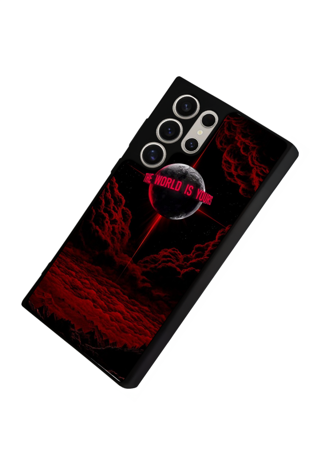 Samsung Galaxy S23 Ultra Uyumlu Scarface Tasarımlı Glossy Premium Kılıf