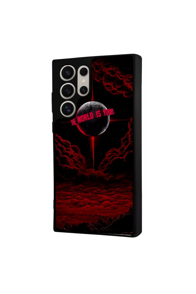 Samsung Galaxy S23 Ultra Uyumlu Scarface Tasarımlı Glossy Premium Kılıf
