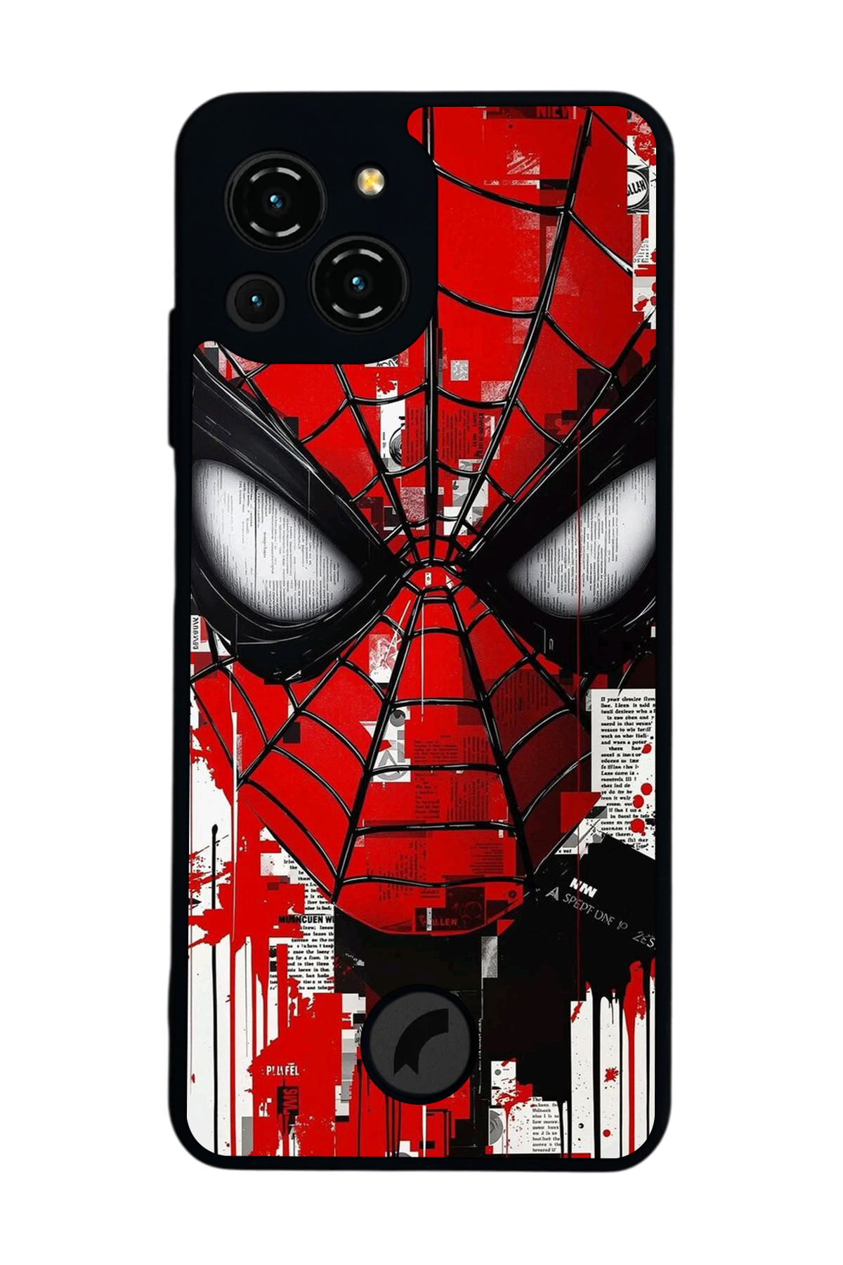 Reeder S23 Pro Max Uyumlu Spider Man ( Örümcek Adam ) Tasarımlı Glossy Premium Kılıf