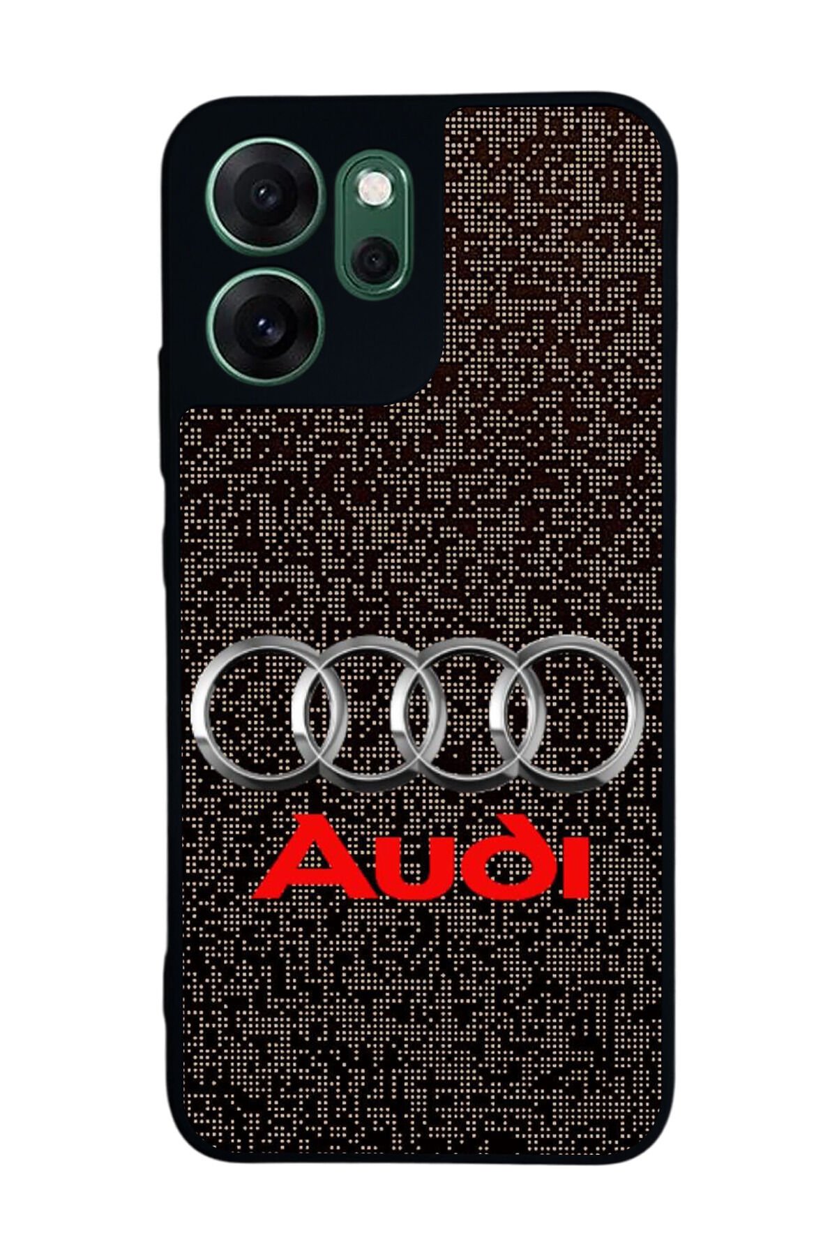 Oppo Reno 14F Uyumlu Audi Tasarımlı Glossy Premium Kılıf
