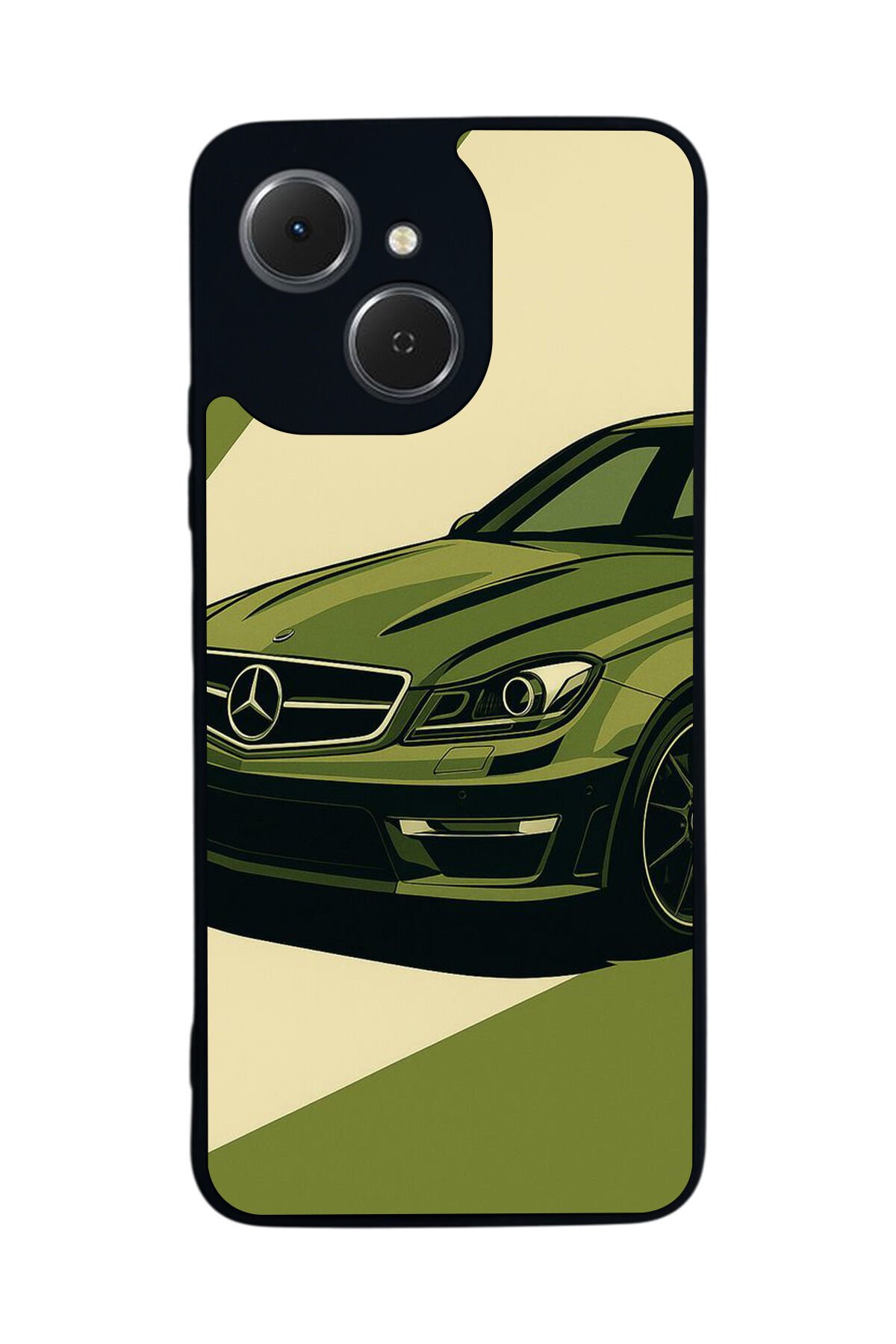 Tecno Spark 40C Uyumlu Mercedes Tasarımlı Glossy Premium Kılıf