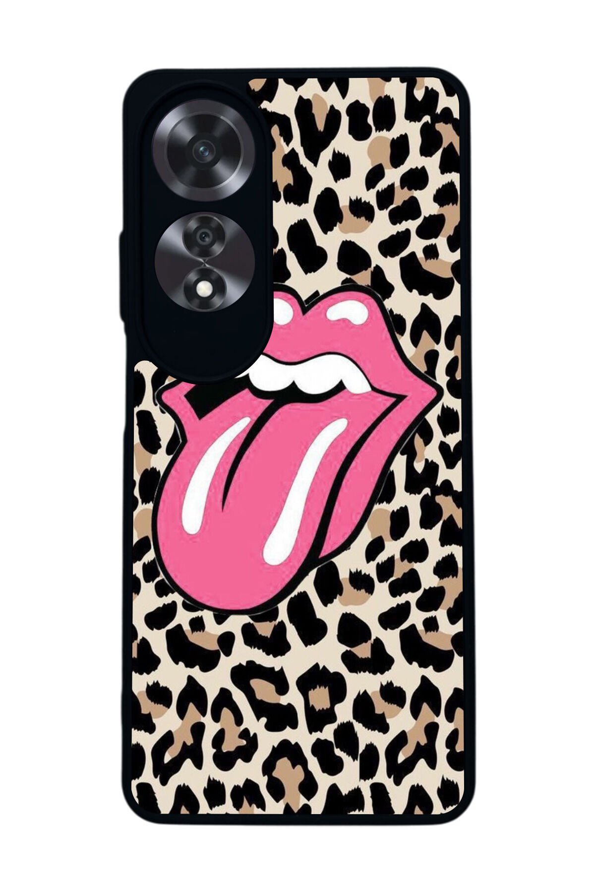 Oppo A60 Mat Siyah uyumlu Kılıf – Yumuşak Silikon, Koruyucu, Şok Emici Kapak