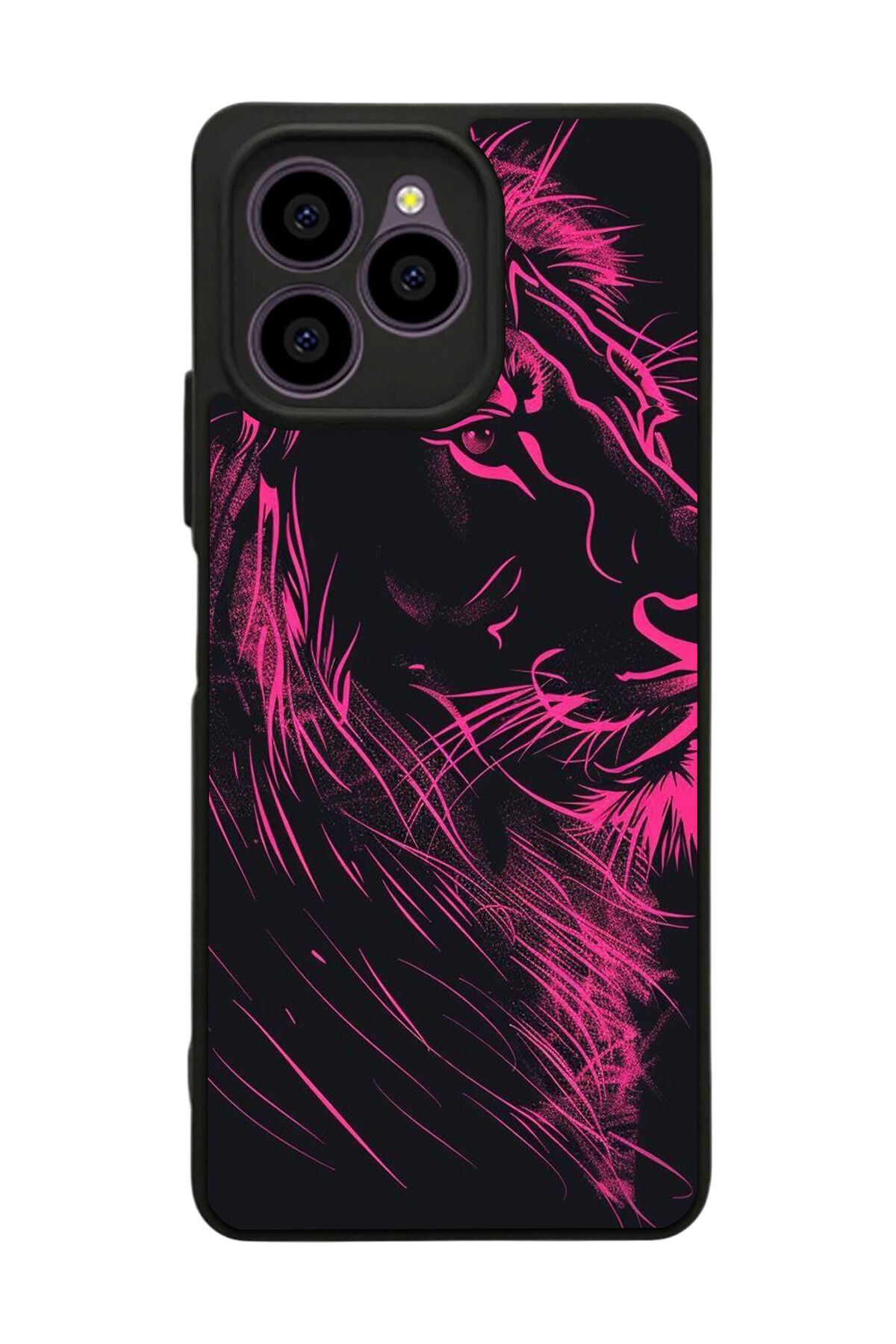 Omix X6 Uyumlu Aslan Tasarımlı Glossy Premium Kılıf