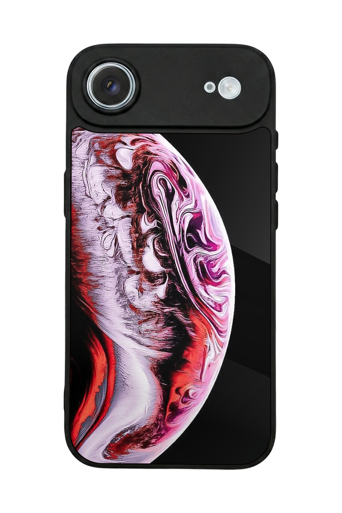 iPhone 17 Air Uyumlu Ay Tasarımlı Glossy Premium Kılıf