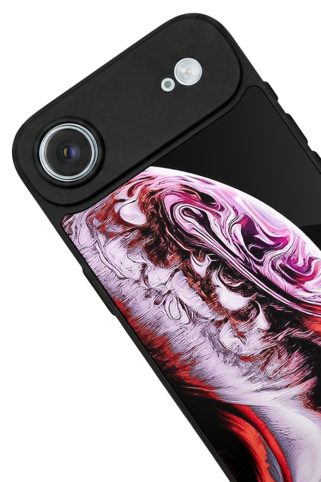 iPhone 17 Air Uyumlu Ay Tasarımlı Glossy Premium Kılıf