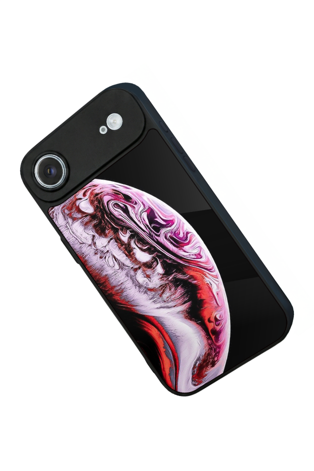 iPhone 17 Air Uyumlu Ay Tasarımlı Glossy Premium Kılıf
