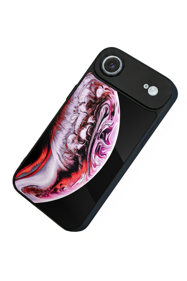 iPhone 17 Air Uyumlu Ay Tasarımlı Glossy Premium Kılıf