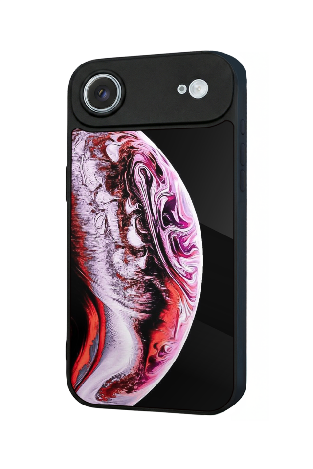 iPhone 17 Air Uyumlu Ay Tasarımlı Glossy Premium Kılıf