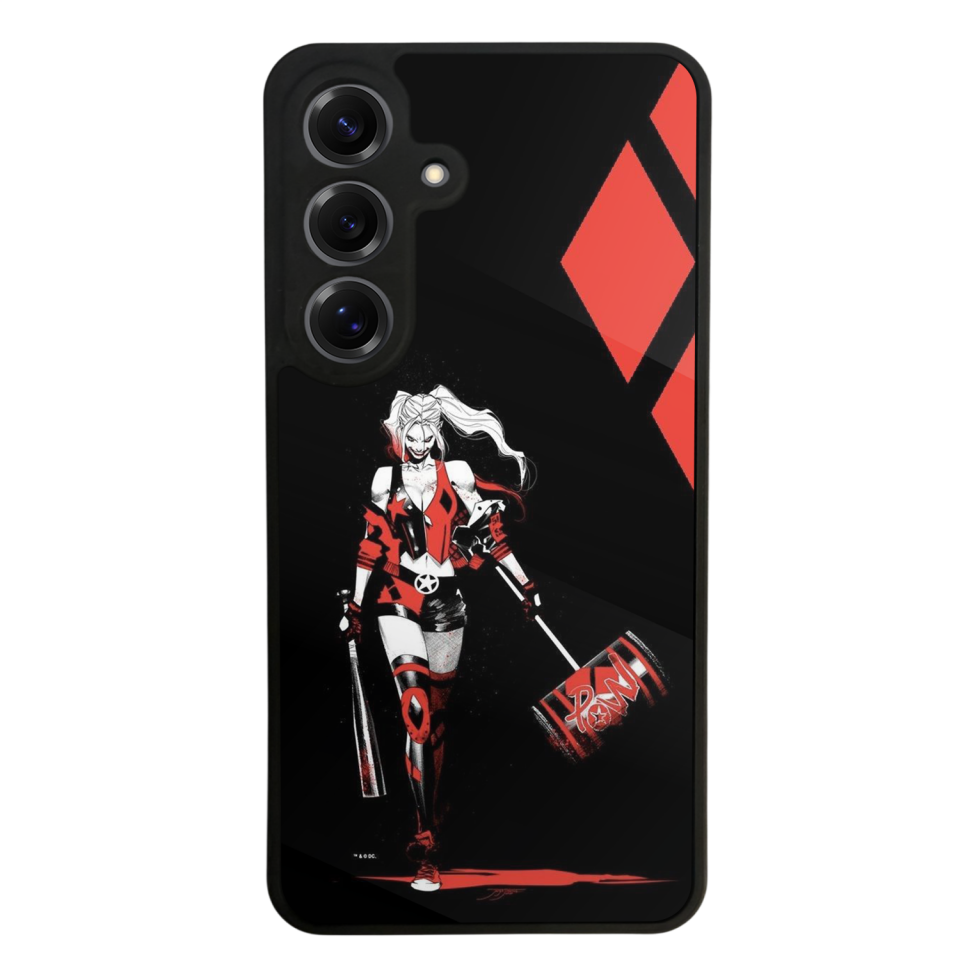 Samsung Galaxy S25 Uyumlu HarleyQueen Tasarımlı Glossy Premium Kılıf