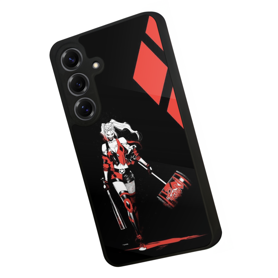 Samsung Galaxy S25 Uyumlu HarleyQueen Tasarımlı Glossy Premium Kılıf