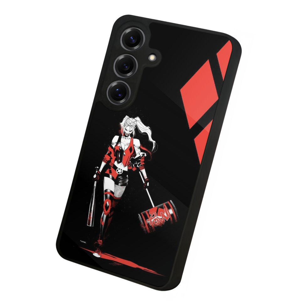 Samsung Galaxy S25 Uyumlu HarleyQueen Tasarımlı Glossy Premium Kılıf
