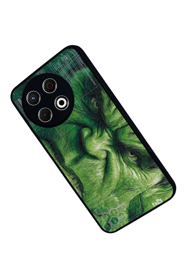 Tecno Spark 30 Pro Uyumlu Hulk Tasarımlı Glossy Premium Kılıf