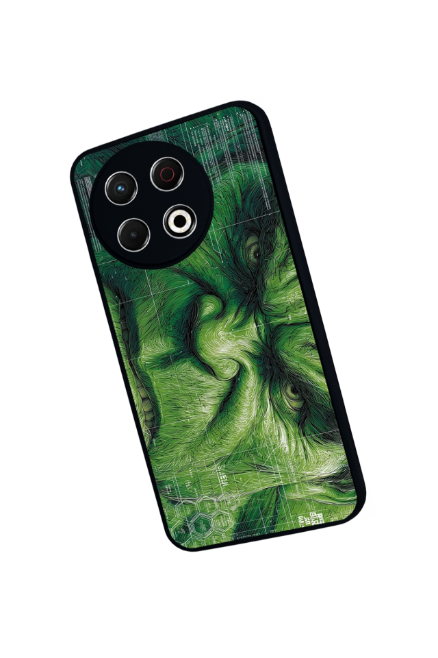 Tecno Spark 30 Pro Uyumlu Hulk Tasarımlı Glossy Premium Kılıf