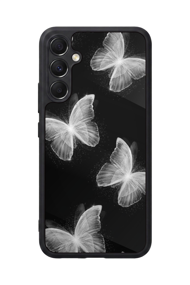 Samsung Galaxy A34 Uyumlu Kelebek Tasarımlı Glossy Premium Kılıf