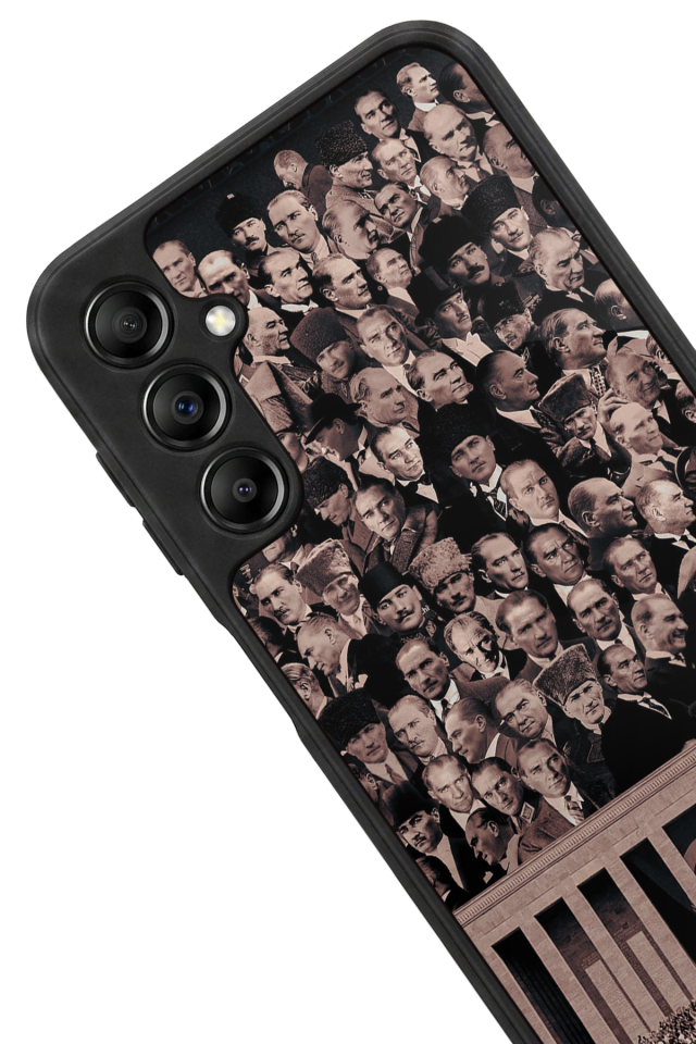 Samsung Galaxy A14 Uyumlu Mustafa Kemal Ataturk Tasarımlı Glossy Premium Kılıf