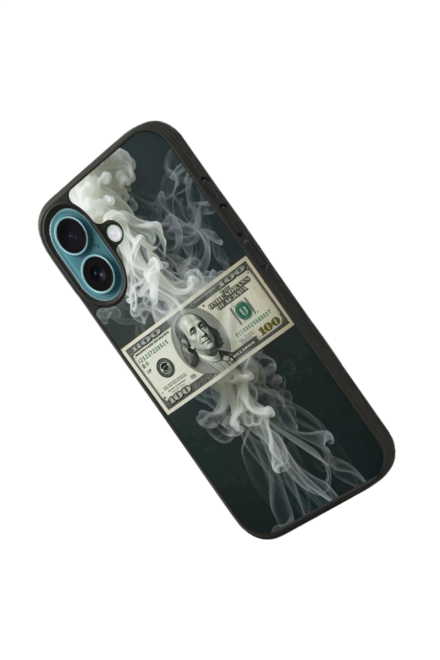iPhone 16 Uyumlu Para Tasarımlı Glossy Premium Kılıf