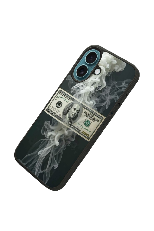 iPhone 16 Uyumlu Para Tasarımlı Glossy Premium Kılıf