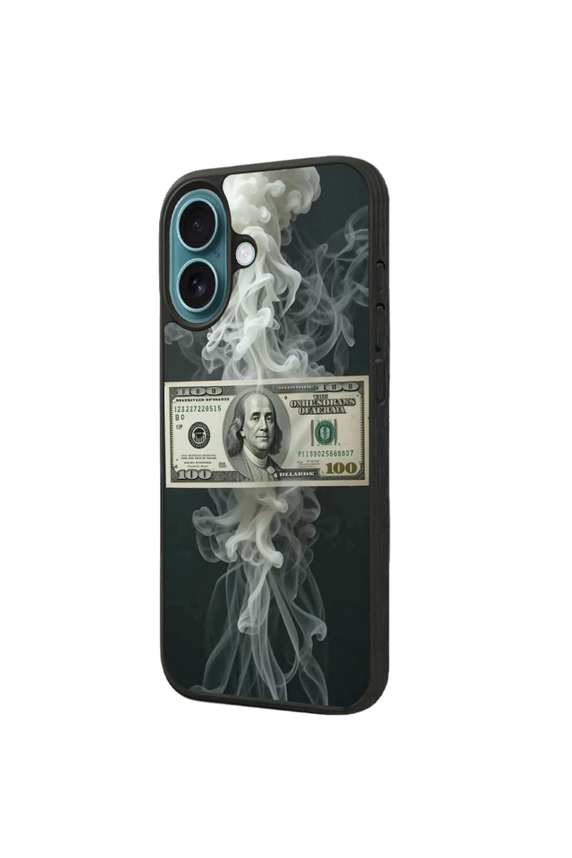 iPhone 16 Uyumlu Para Tasarımlı Glossy Premium Kılıf