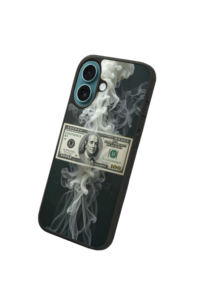 iPhone 16 Uyumlu Para Tasarımlı Glossy Premium Kılıf