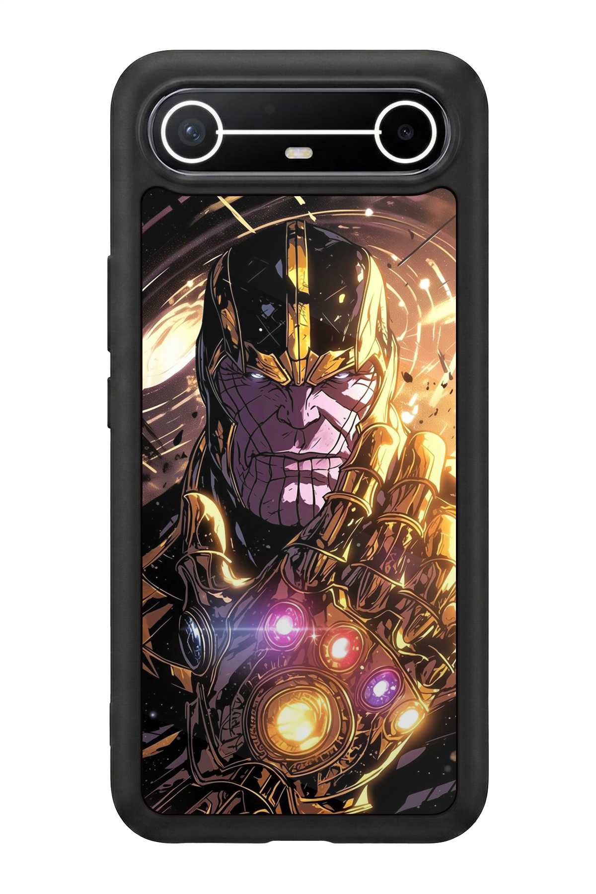 Tecno Spark Slim 5G Uyumlu Thanos Tasarımlı Glossy Premium Kılıf