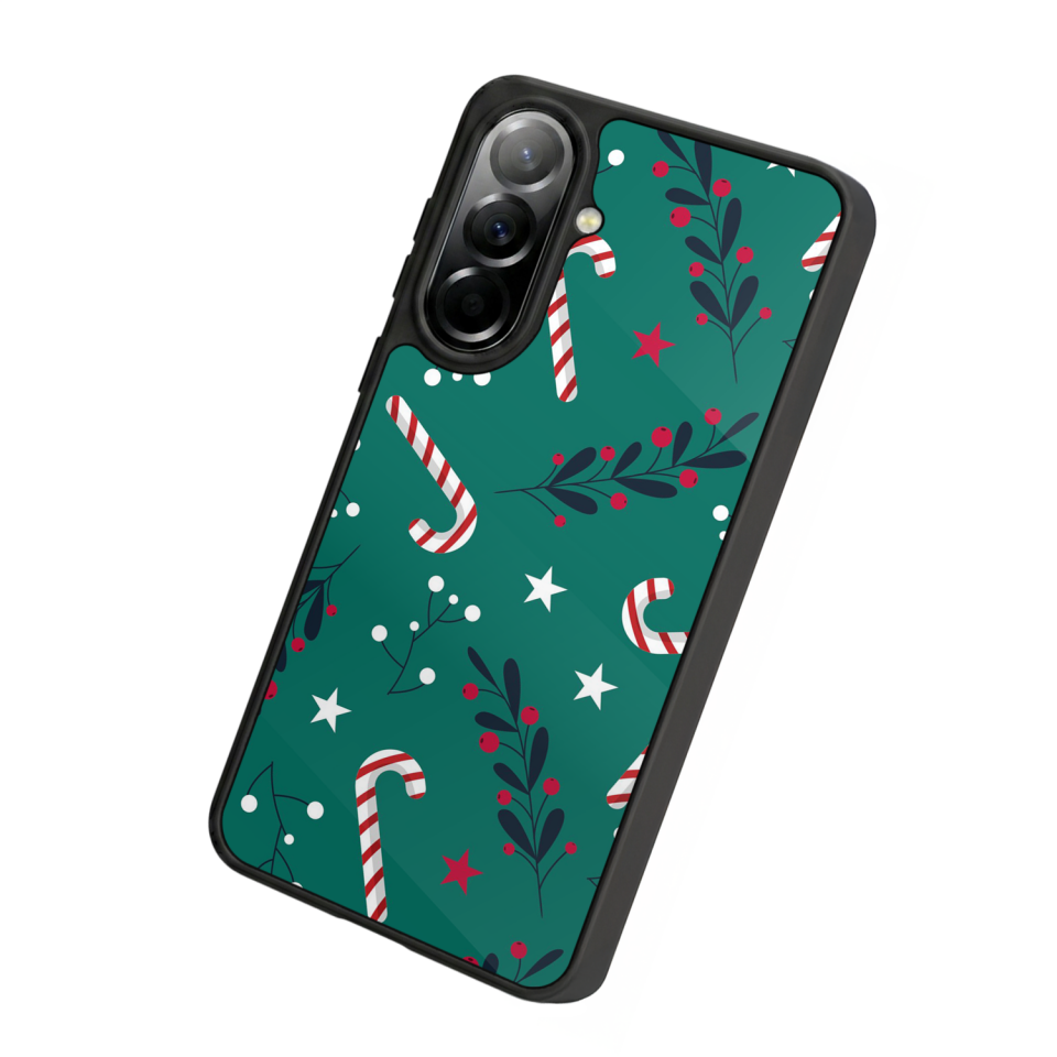 Samsung Galaxy A57 Uyumlu Yilbasi Christmas Tasarımlı Glossy Premium Kılıf