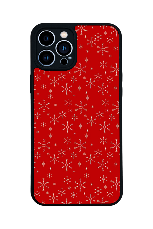 iPhone 12 Pro Max Uyumlu Yilbasi Christmas Tasarımlı Glossy Premium Kılıf