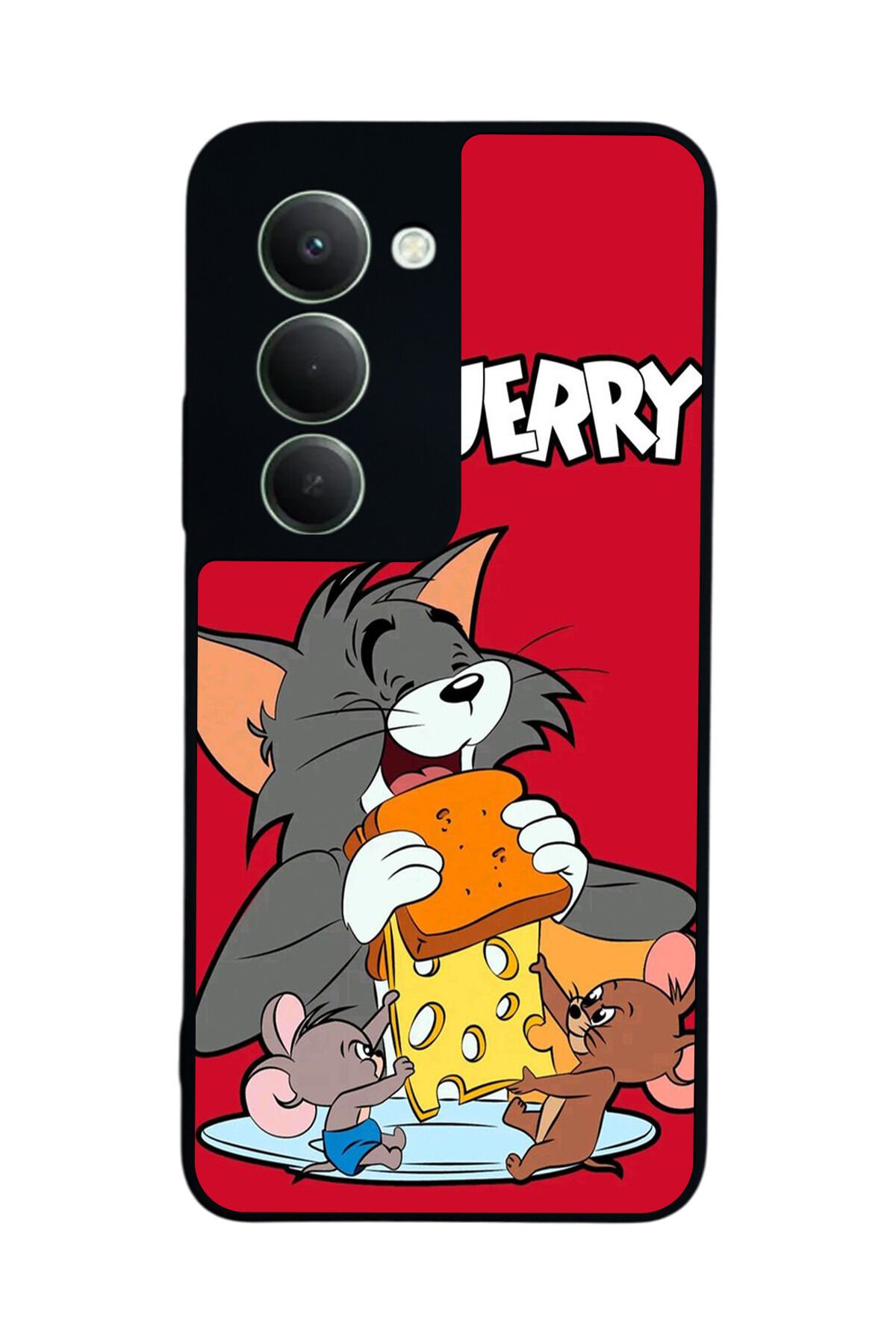 Xiaomi Redmi 15 5G Uyumlu Tom And Jerry Tasarımlı Glossy Premium Kılıf