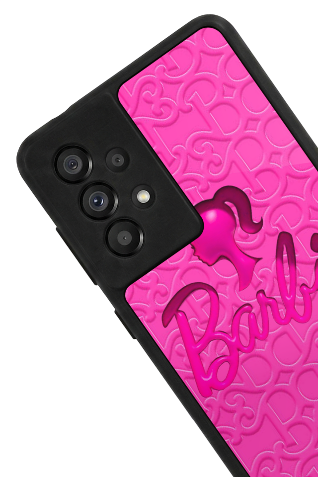 Samsung Galaxy A73 Uyumlu Barbie Tasarımlı Glossy Premium Kılıf