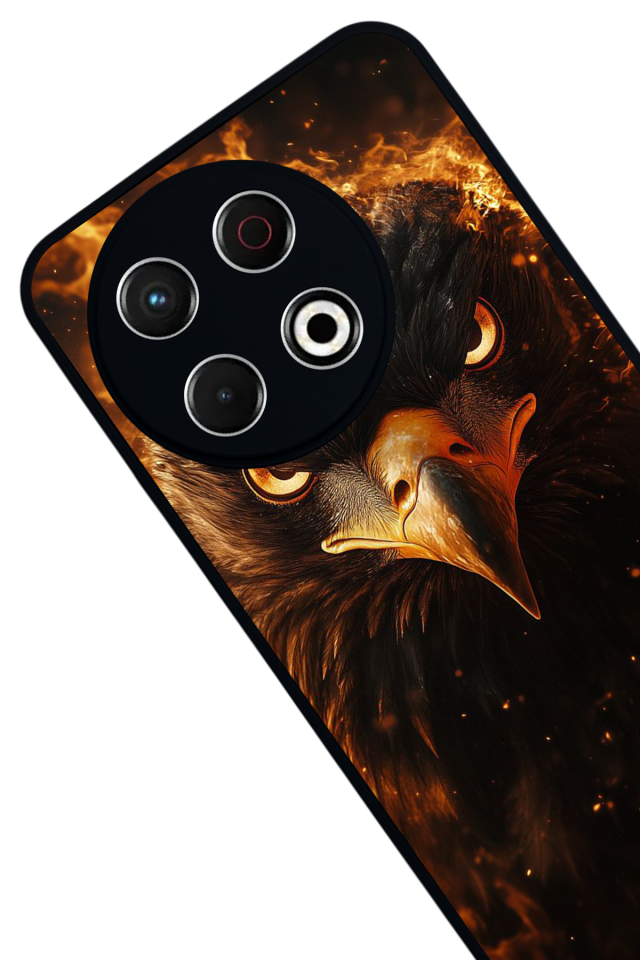 Tecno Spark 30 Pro Uyumlu Besiktas Tasarımlı Glossy Premium Kılıf