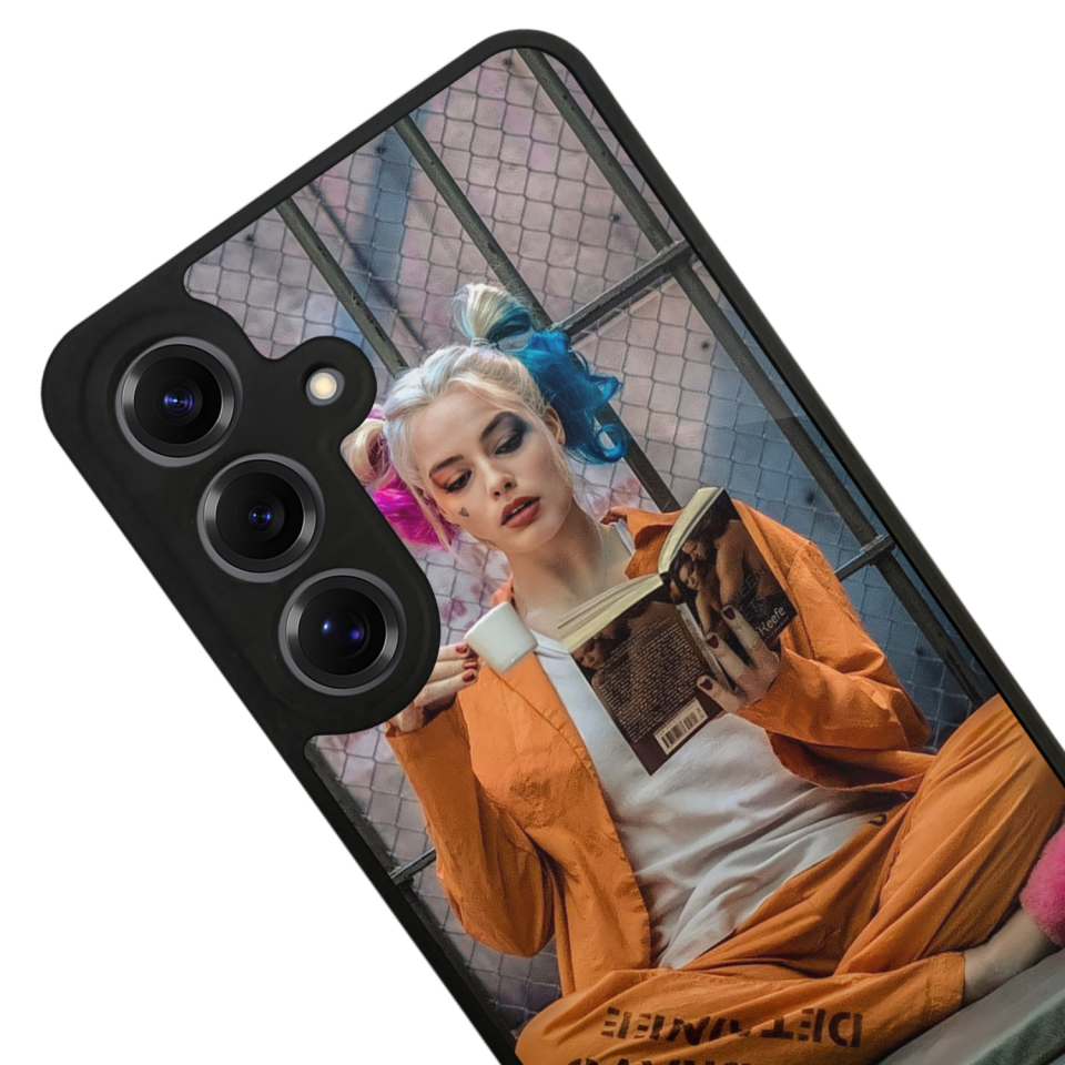 Samsung Galaxy S25 Uyumlu HarleyQueen Tasarımlı Glossy Premium Kılıf