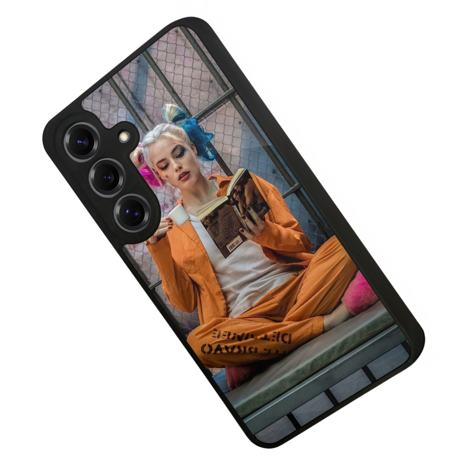 Samsung Galaxy S25 Uyumlu HarleyQueen Tasarımlı Glossy Premium Kılıf