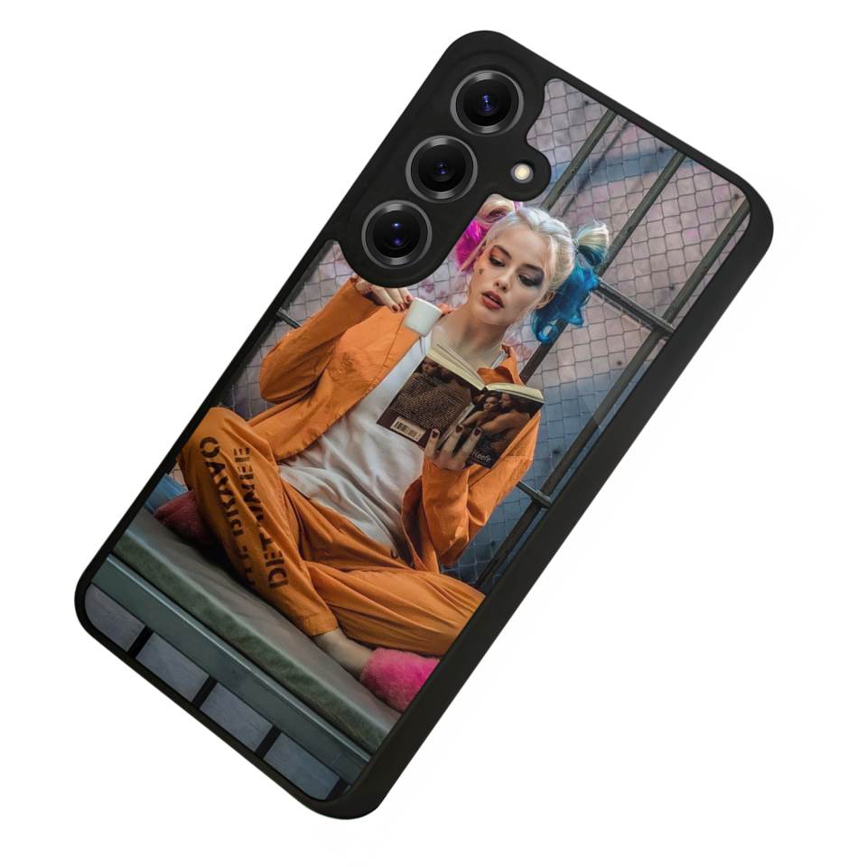 Samsung Galaxy S25 Uyumlu HarleyQueen Tasarımlı Glossy Premium Kılıf