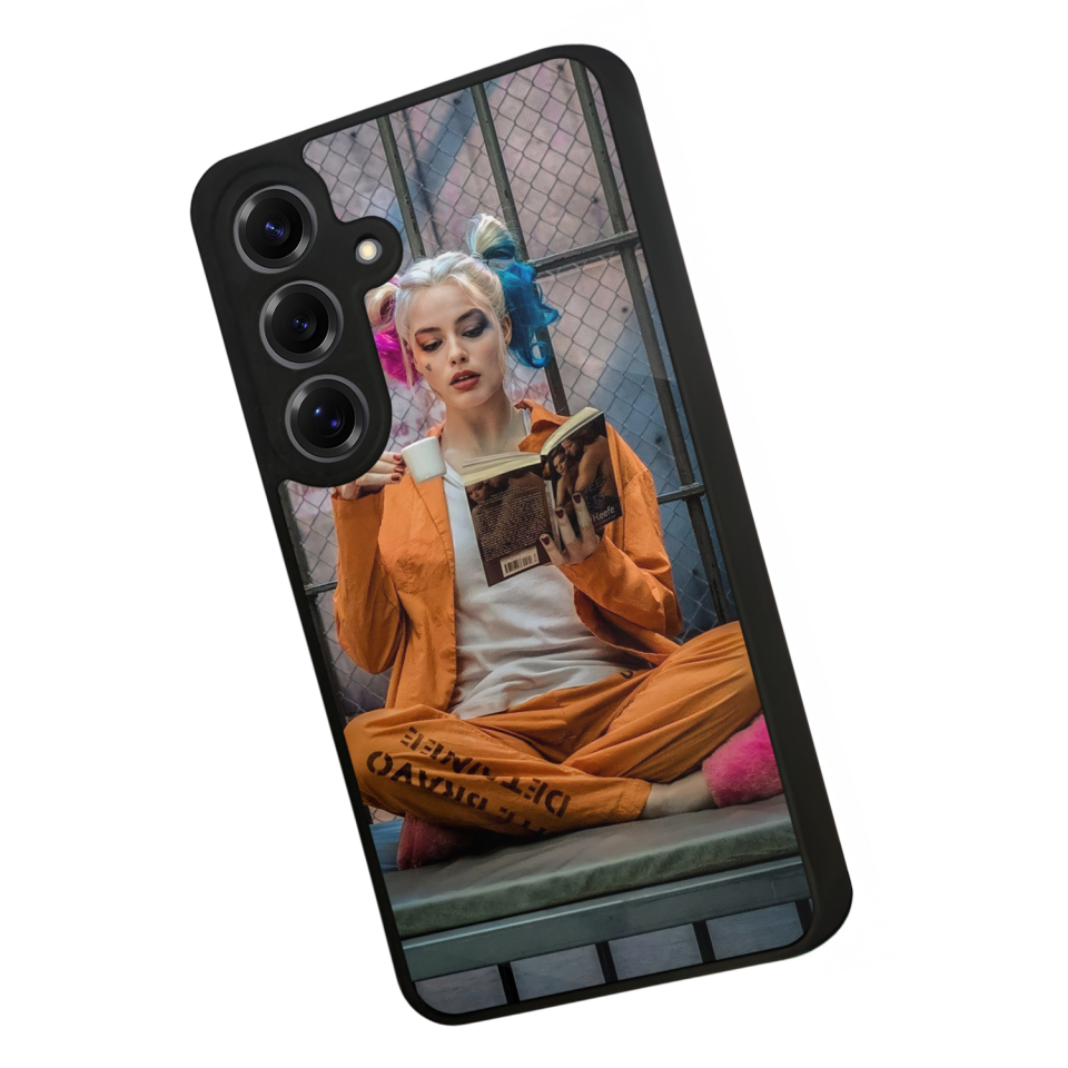 Samsung Galaxy S25 Uyumlu HarleyQueen Tasarımlı Glossy Premium Kılıf
