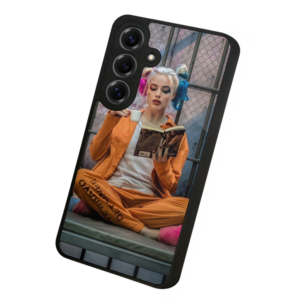 Samsung Galaxy S25 Uyumlu HarleyQueen Tasarımlı Glossy Premium Kılıf
