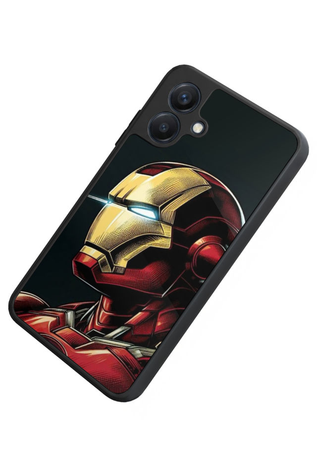 Samsung Galaxy A07 Uyumlu  Iron Man ( Demir Adam ) Tasarımlı Glossy Premium Kılıf